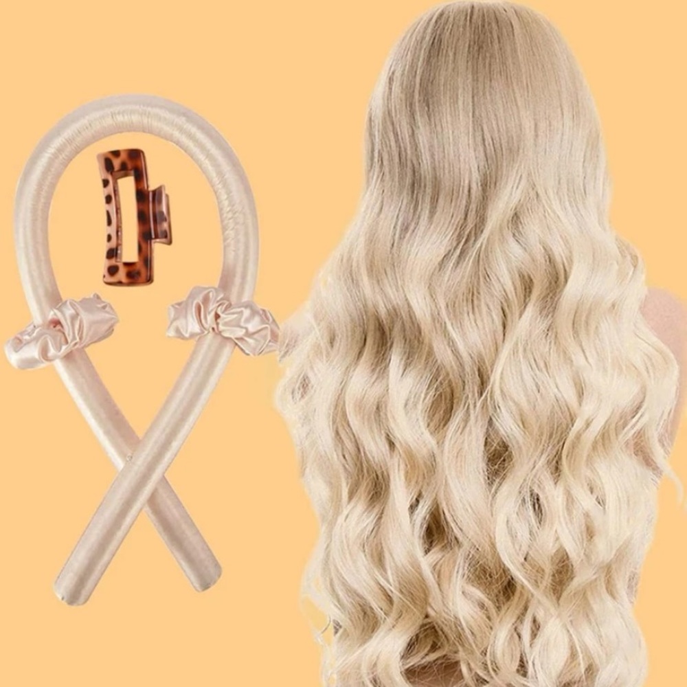 NWT Scrunching Silk Curling Set